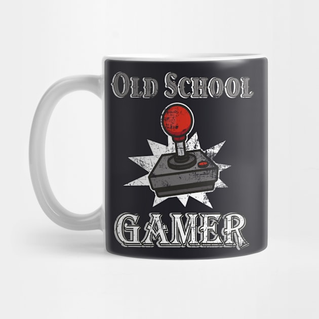 Old School Gamer Joystick by Foxxy Merch